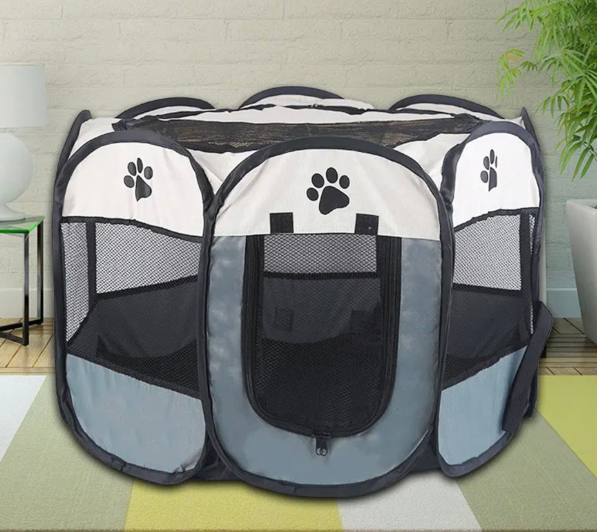 Corral para mascotas plegable